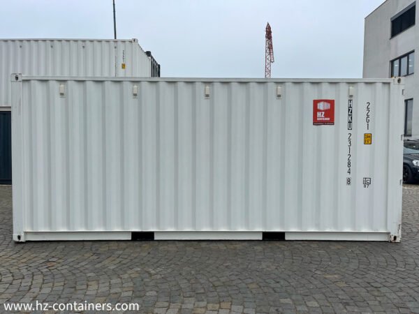 Contenedor de 6 m blanco IICL 6