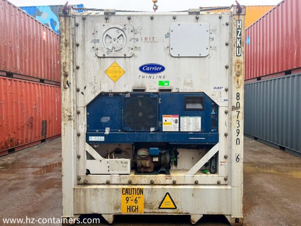 Contenedor de refrigeración y congelación 40 HC usado sin motor