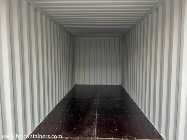 Contenedor marítimo 20 (6 m), gris nuevo