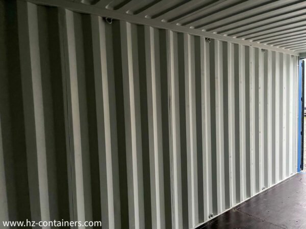 Contenedor de 6 m con puerta doble azul (2x puertas) IICL6