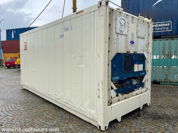 Contenedor reefer 20 pies usado sin motor