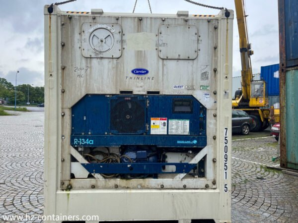 Contenedor reefer 20 pies usado sin motor