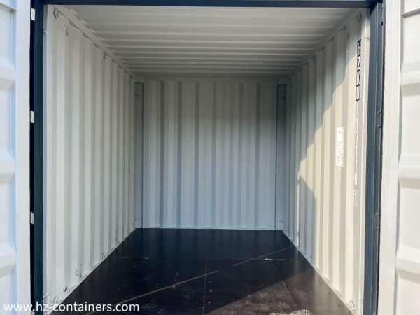 Contenedor de almacenamiento de 10 pies gris usado