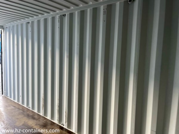 Contenedor de doble puerta blanco para conversión IICL 6 20 pies