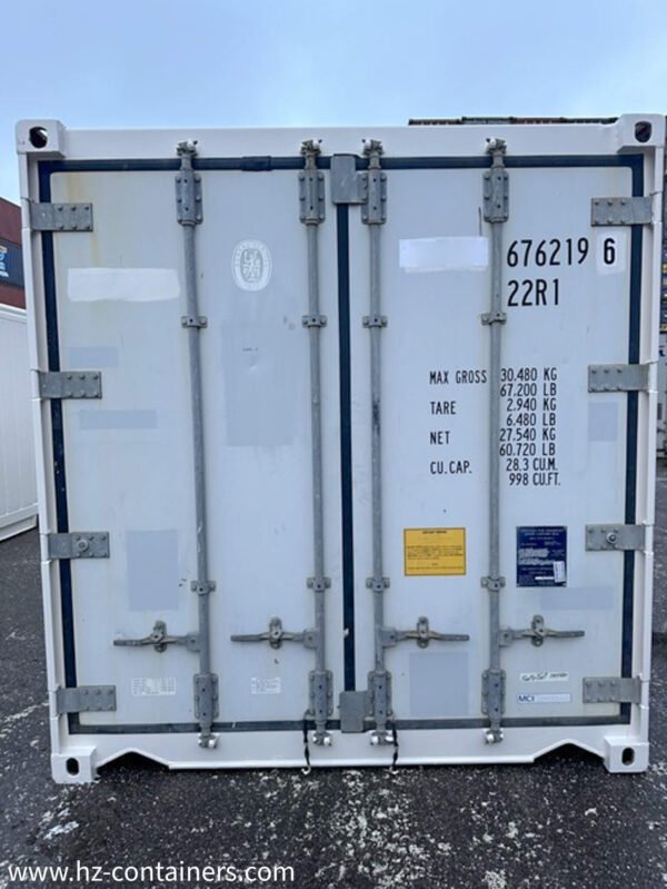 Contenedor de almacenamiento refrigerado de 20 pies semi nuevo