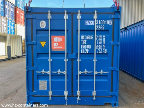 Contenedor 20′ 2x apertura lateral, puerta lateral doble