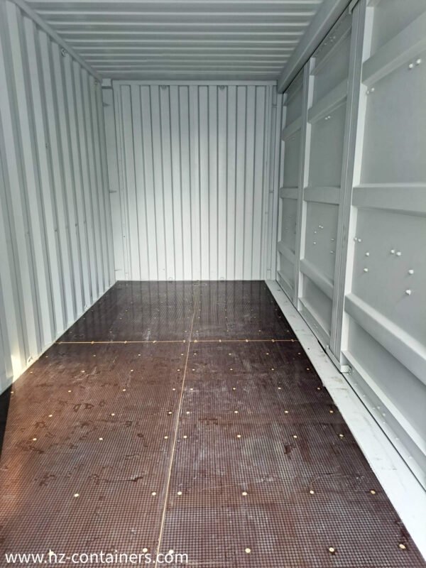 Contenedor marítimo para almacenamiento 20’HC Side Door