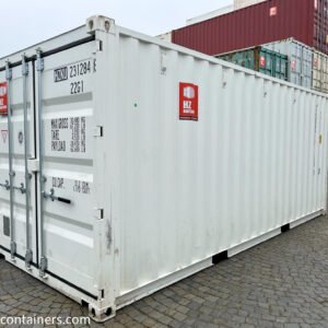 Contenedor de 6 m blanco IICL 6
