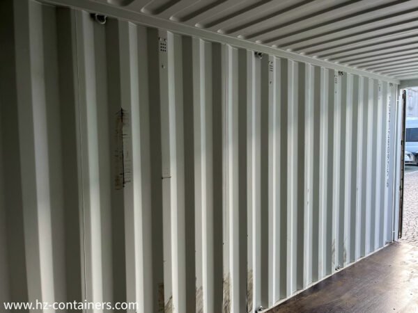 Contenedor de doble puerta blanco para conversión IICL 6 20 pies