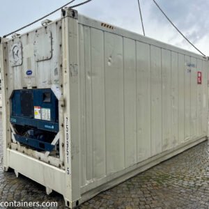 Contenedor reefer 20 pies usado sin motor
