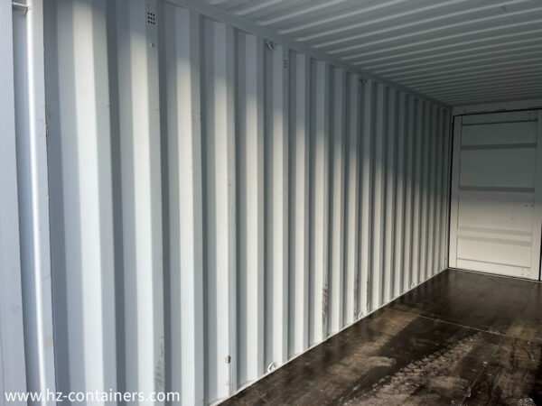 Contenedor de doble puerta blanco para conversión IICL 6 20 pies