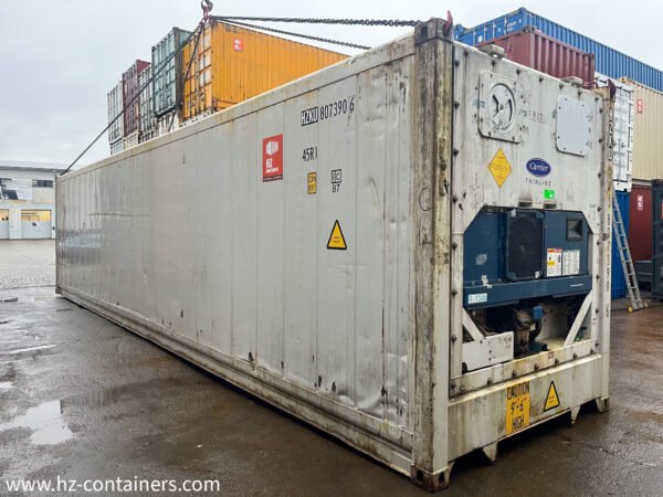 Contenedor de refrigeración y congelación 40 HC usado sin motor
