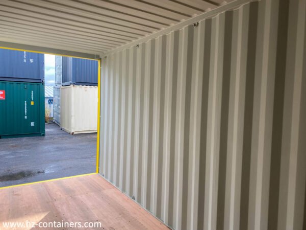 Contenedor de almacenamiento IICL6 de 20’High Cube amarillo