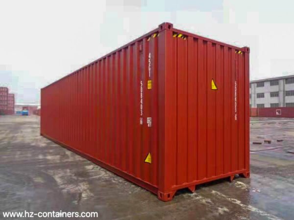 Contenedores marítimos de 40’HC – IICL6 rojo nuevo