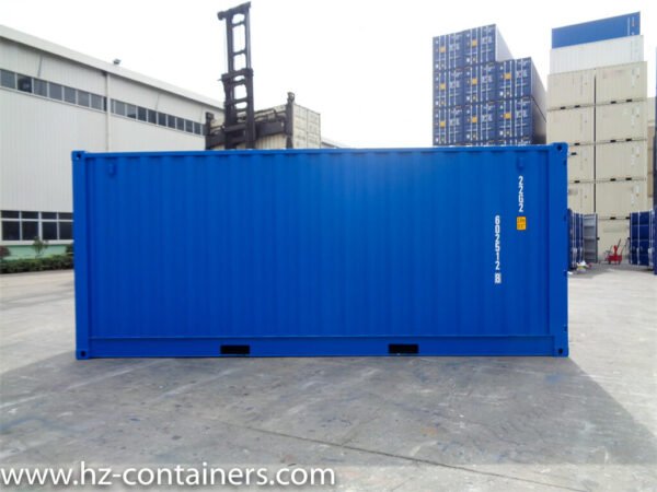 Contenedor marítimo de 20′ con apertura lateral azul IICL6