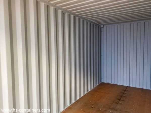 Contenedor de (6m) 20′ High Cube gris nuevo