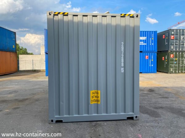 Contenedor de (6m) 20′ High Cube gris nuevo