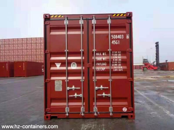 Contenedores marítimos de 40’HC – IICL6 rojo nuevo