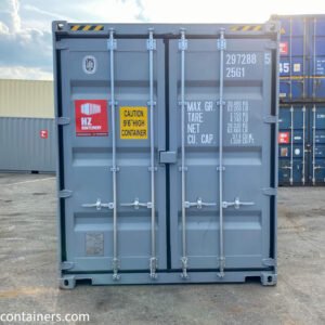 Contenedor de (6m) 20′ High Cube gris nuevo