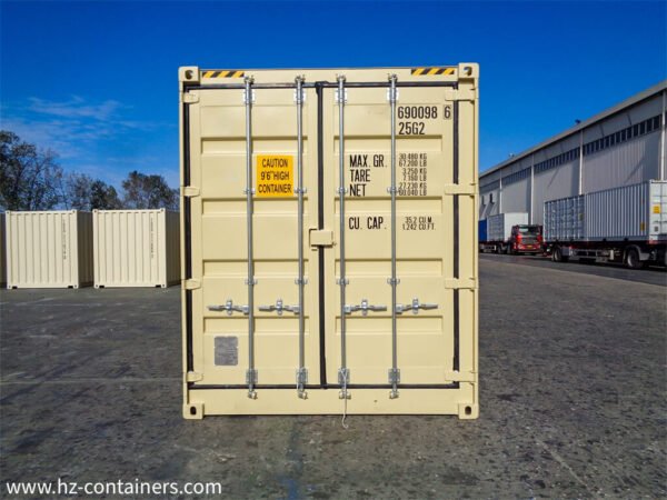 Contenedores marítimos de 20’HC Side door – IICL beige