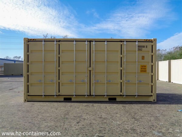 Contenedores marítimos de 20’HC Side door – IICL beige