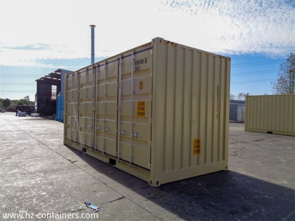 Contenedores marítimos de 20’HC Side door – IICL beige