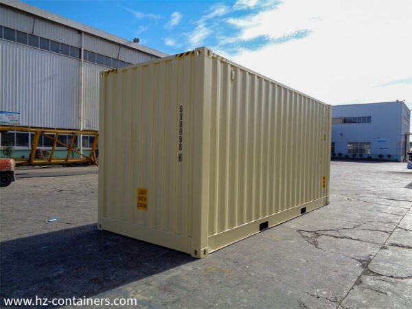 Contenedores marítimos de 20’HC Side door – IICL beige
