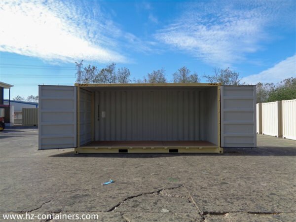 Contenedores marítimos de 20’HC Side door – IICL beige