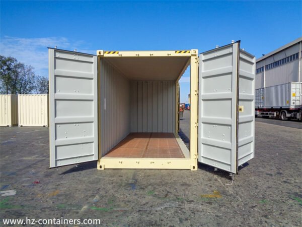 Contenedores marítimos de 20’HC Side door – IICL beige
