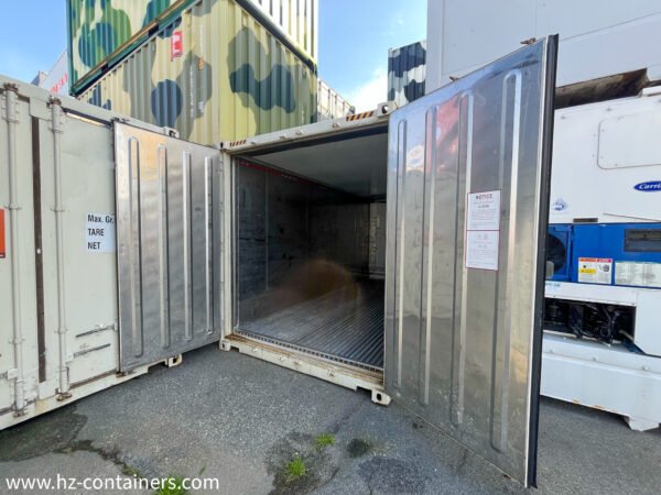 Contenedor reefer 20 pies usado sin motor