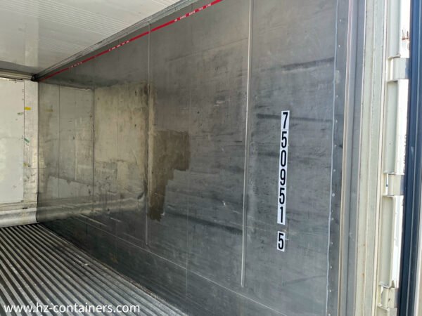 Contenedor reefer 20 pies usado sin motor