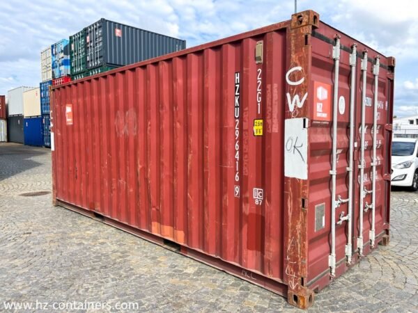 Contenedor marítimo Cargo Worthy de 6 m (20′), usado